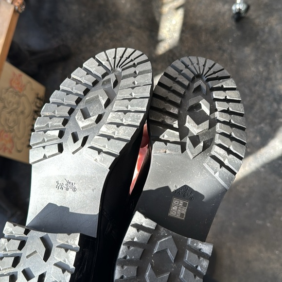 Leather COACH Boots with Buckles - Picture 3 of 6